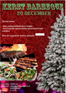 kerstbarbecue